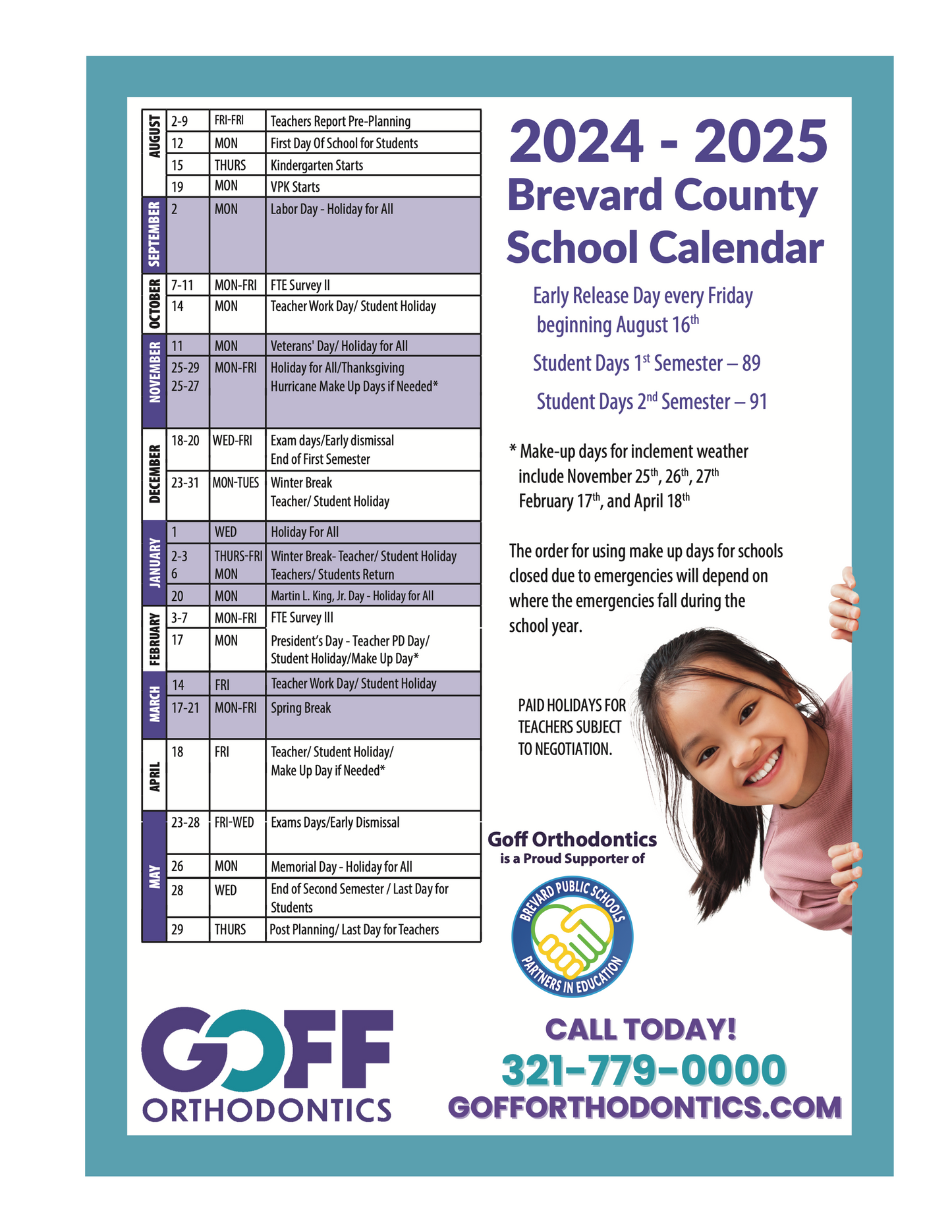 Elementary/Middle School Planner