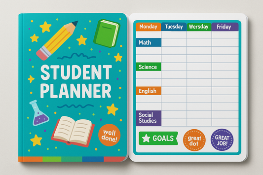 elementary / middle school student planner