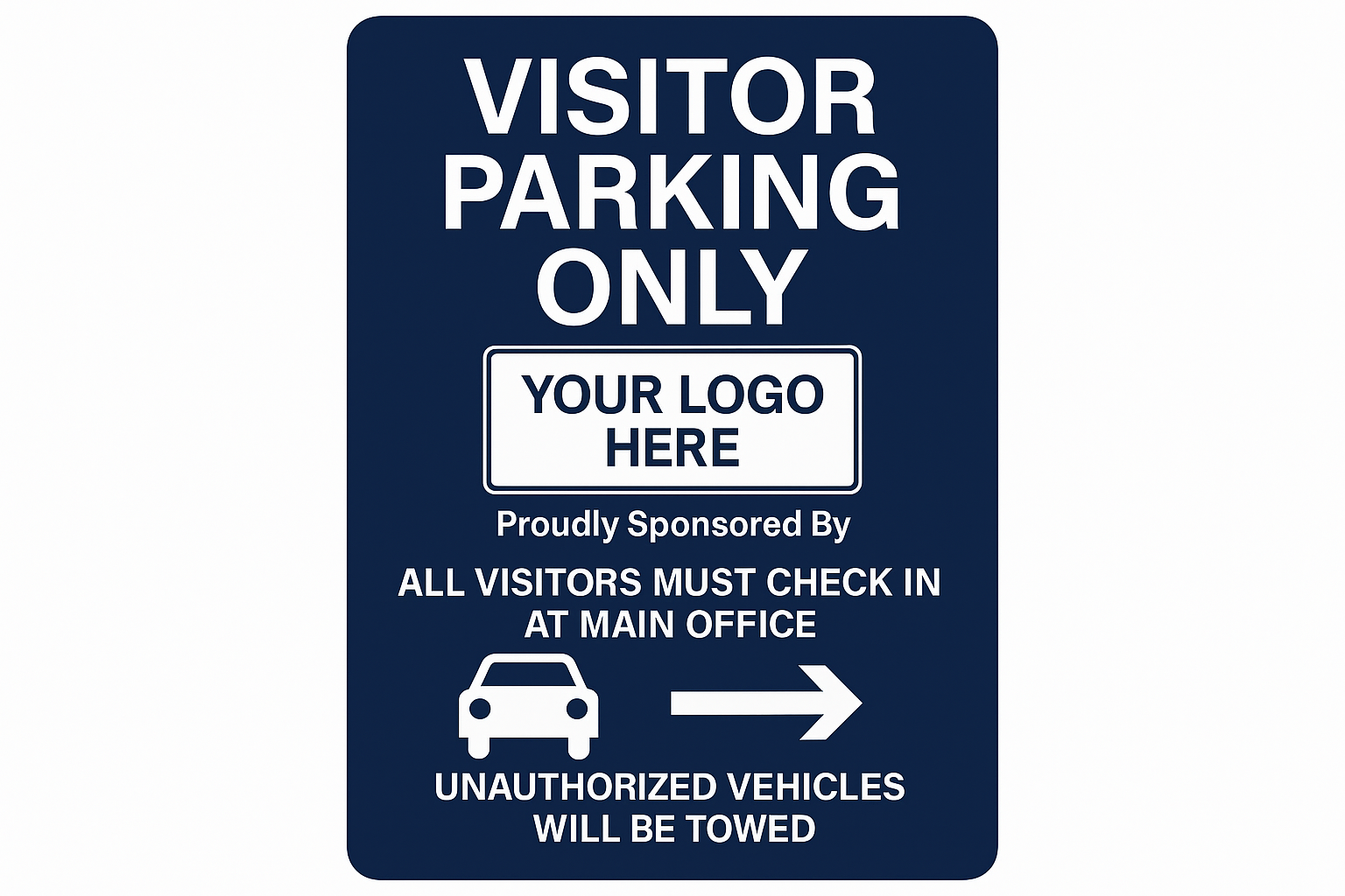 make it generic like a "Your logo here" as a opportunity to sponsor