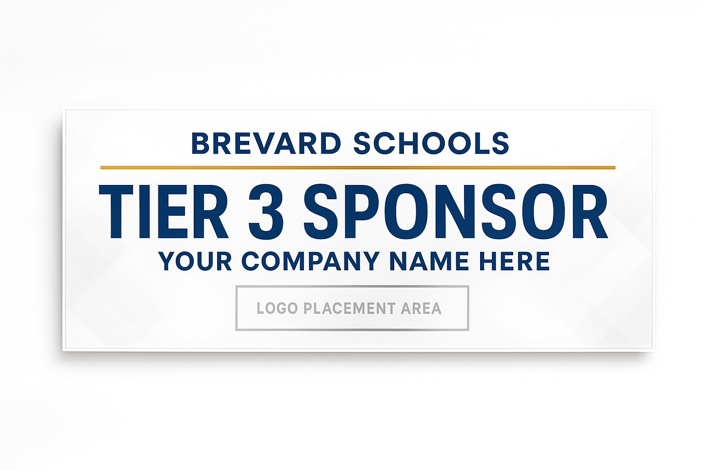 School Banner (Tier 3)